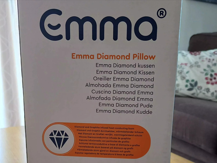 Doos Emma Diamond kussen close-up